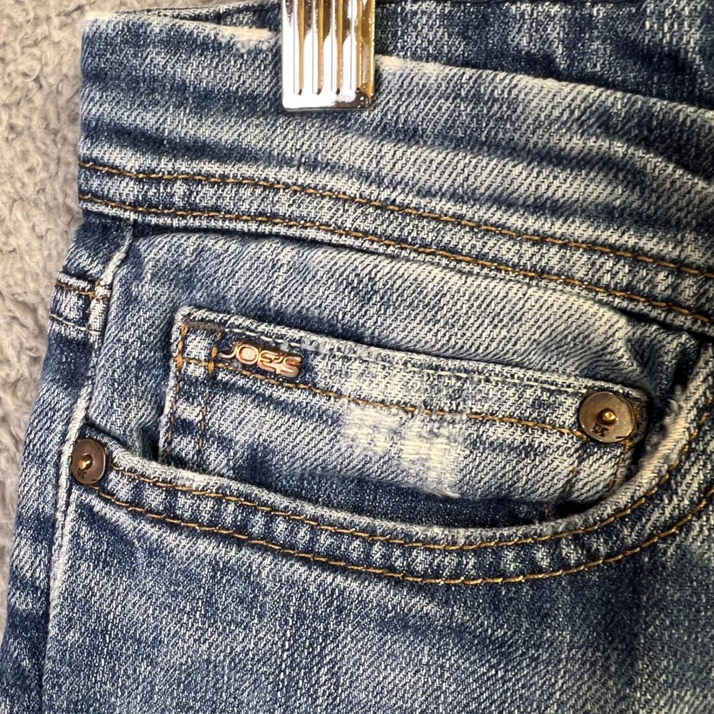 Joes Provocateur Bootcut Jeans Women 26 Blue Denim Harvey Wash Western Flare Y2K - Picture 6 of 11